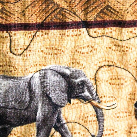 Vintage Y2K Safari Animal Print Quilt Leopard Zebra Whimsigoth Throw Blanket - Picture 8 of 11